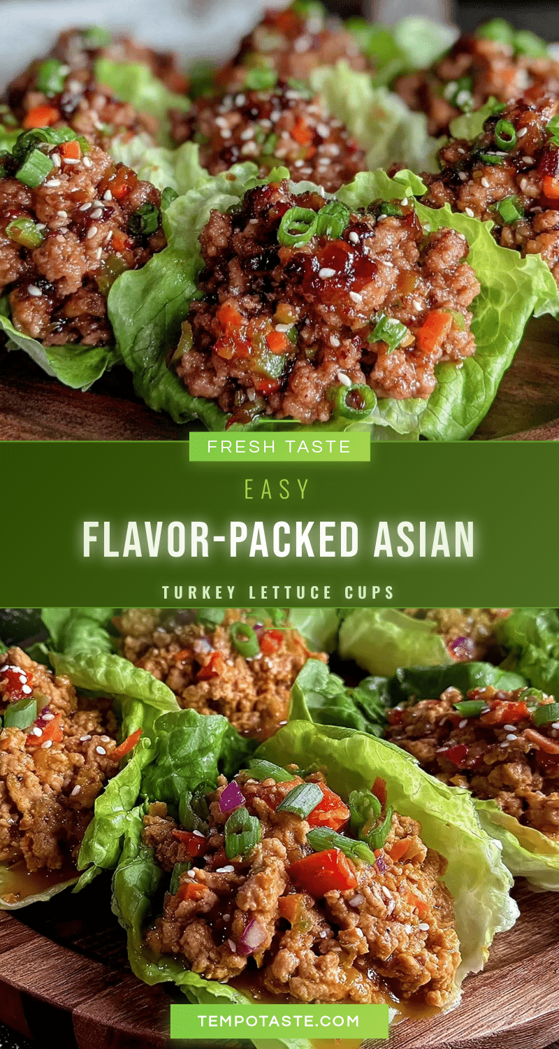 asian turkey lettuce cups recipe
