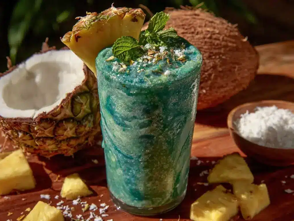 blue spirulina lemonade - featured image