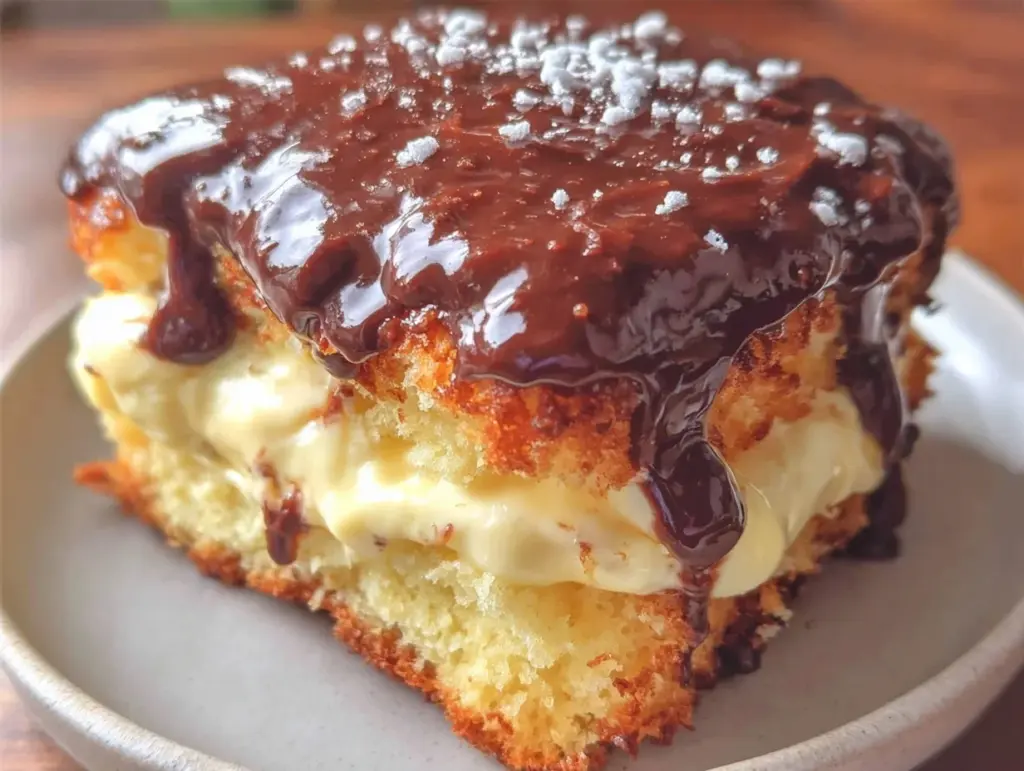 Boston Cream Pie recipe - featured image