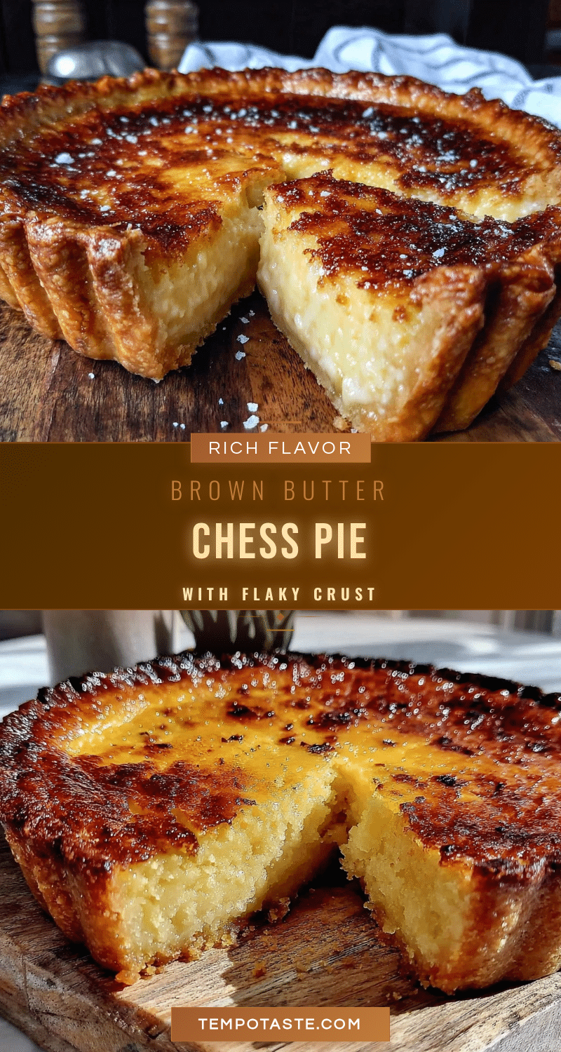 brown butter chess pie recipe