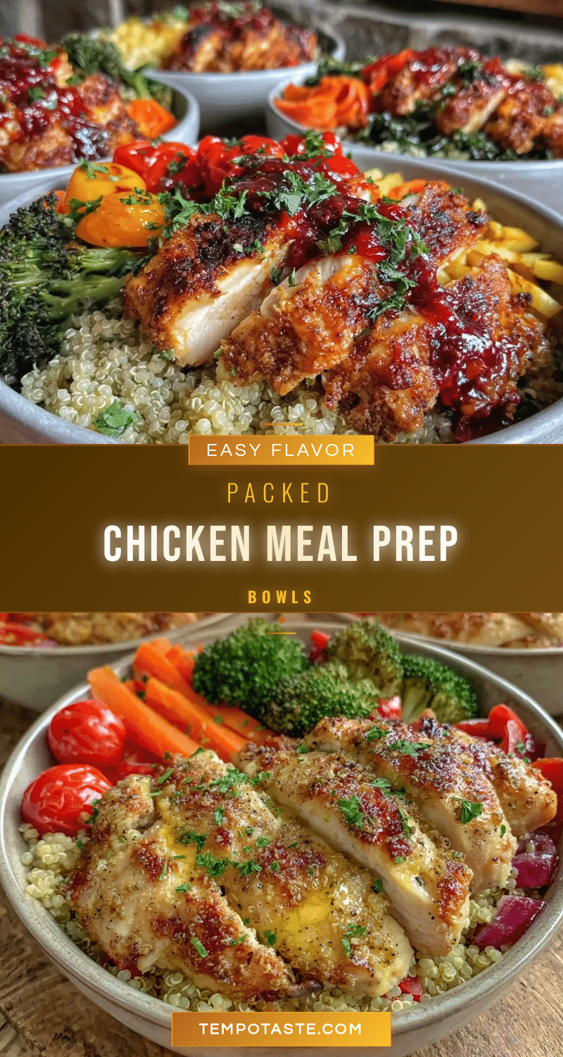 chicken meal prep bowls recipe