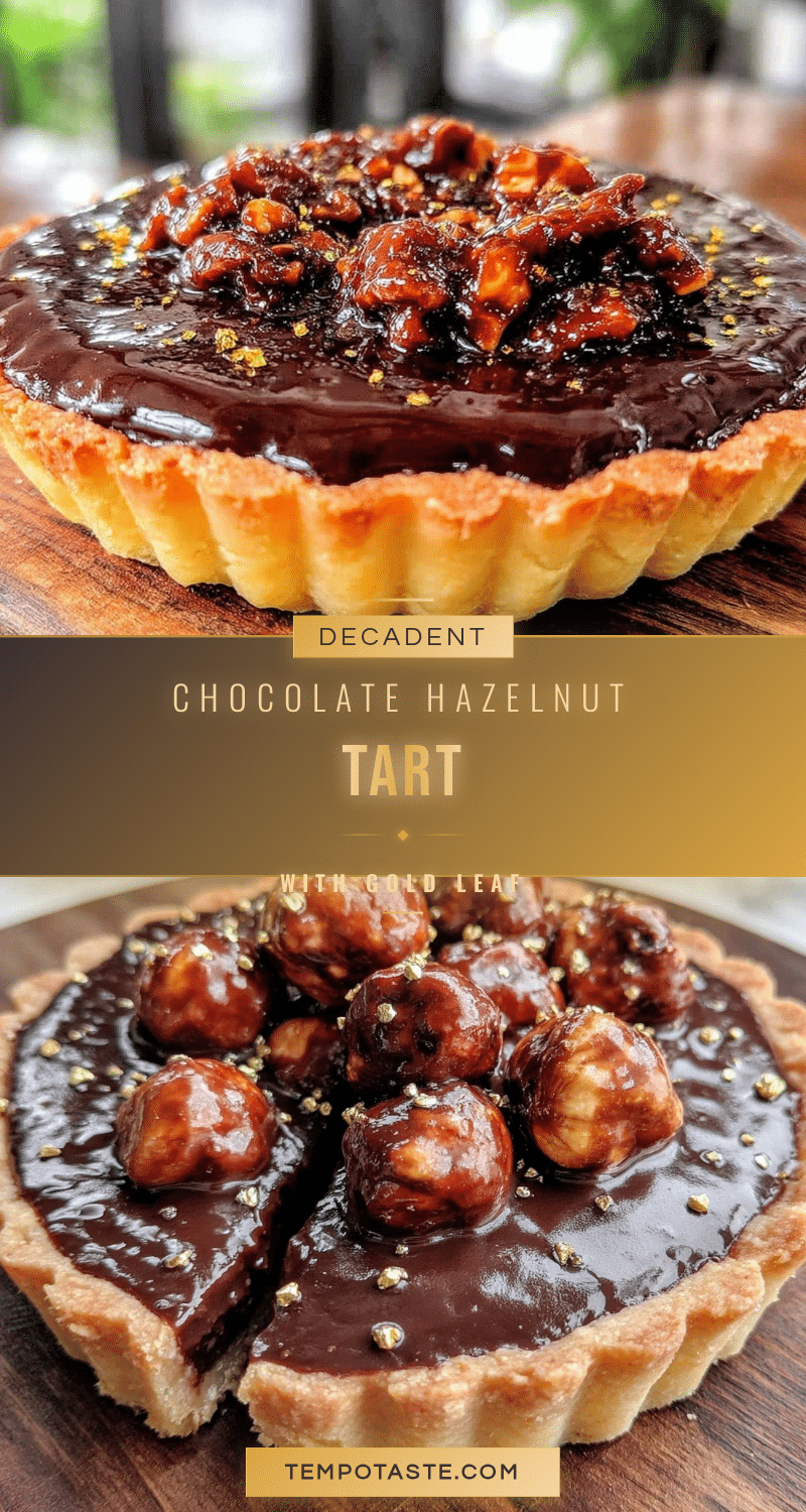 chocolate hazelnut tart recipe