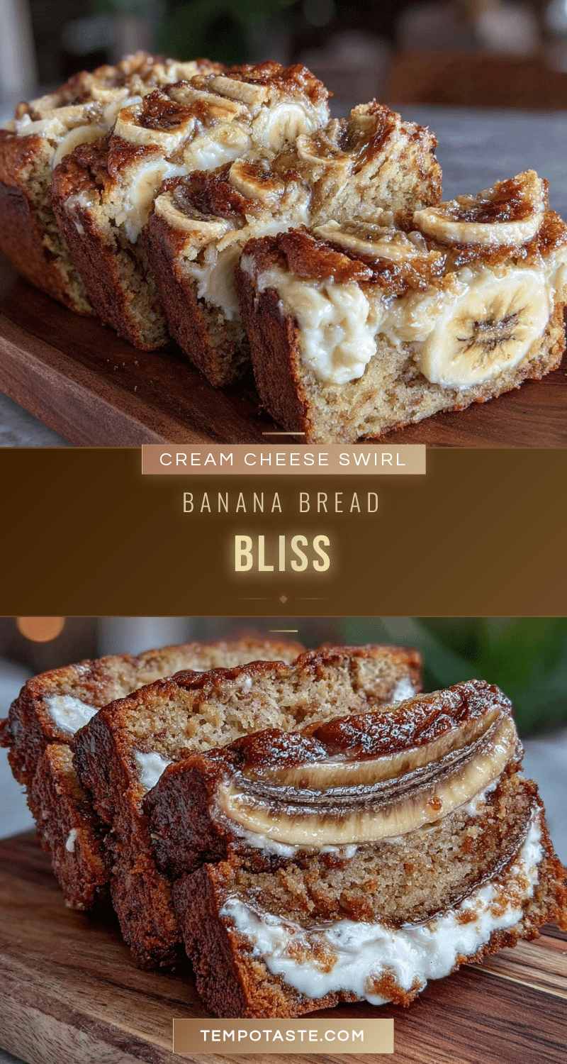 cream cheese swirl banana bread recipe