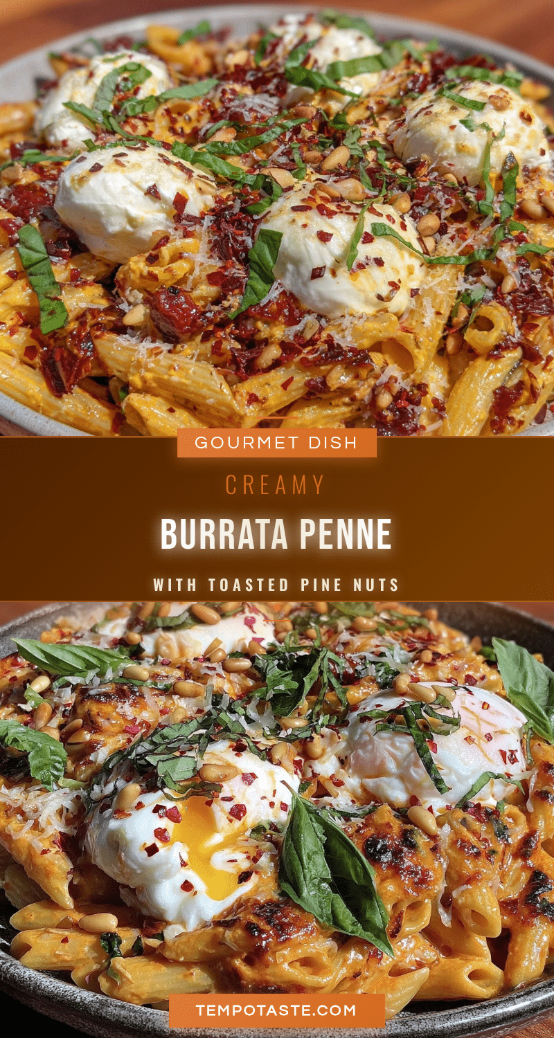 creamy burrata tomato basil penne recipe