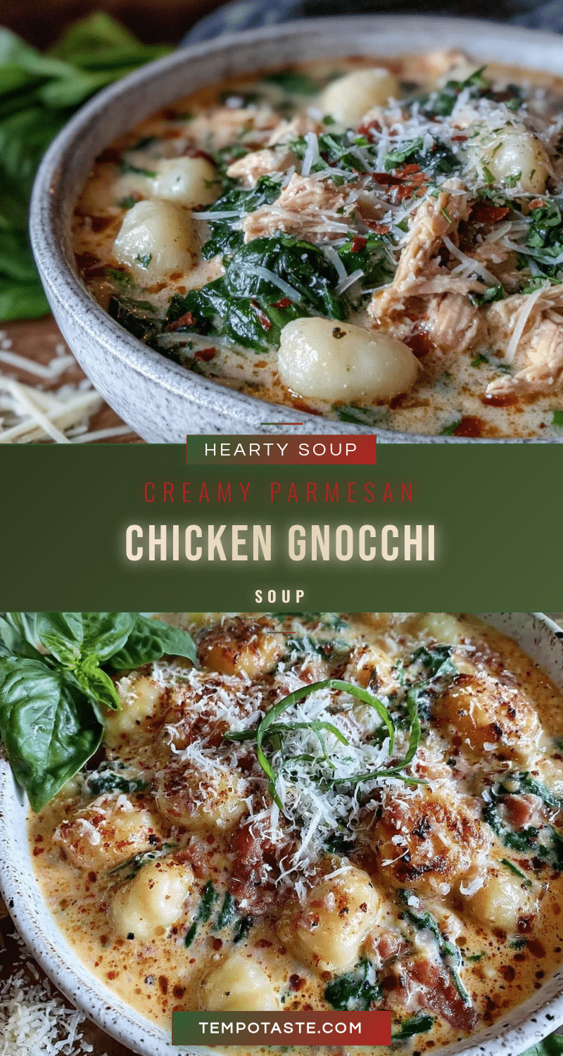 creamy chicken gnocchi soup recipe