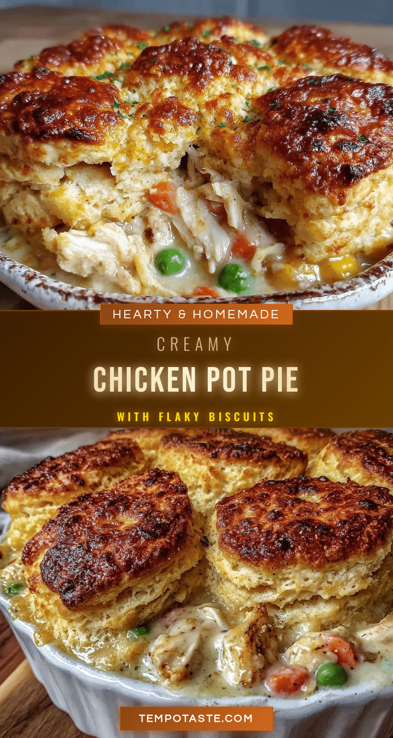 creamy chicken pot pie recipe