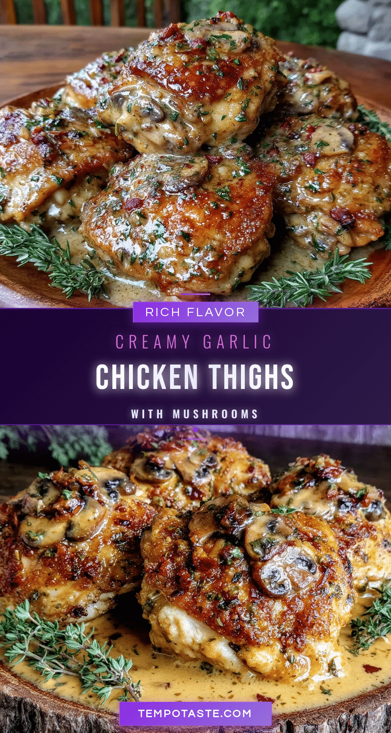 creamy chicken thighs recipe recipe