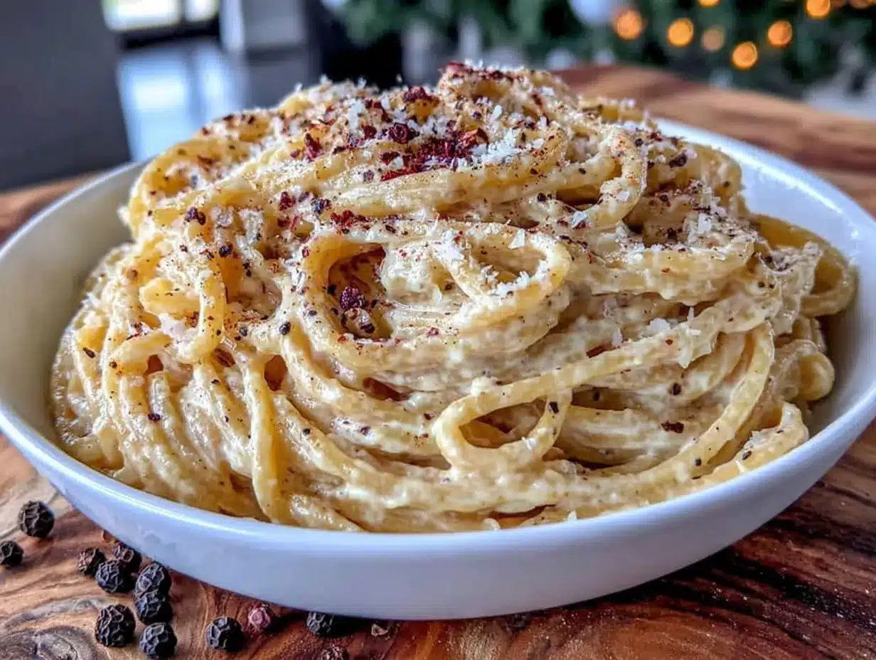 creamy classic cacio e pepe preparation steps