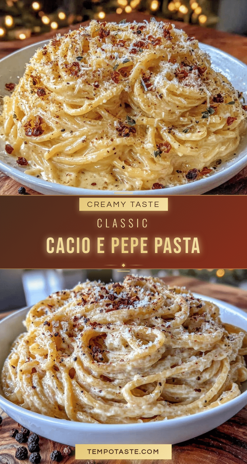 creamy classic cacio e pepe recipe
