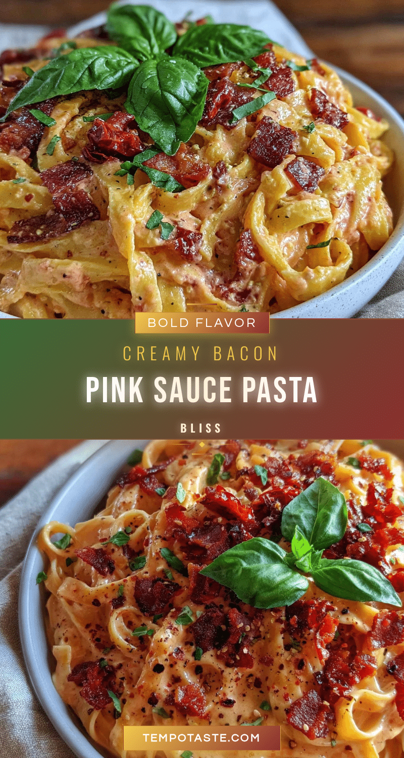 creamy pink sauce pasta recipe