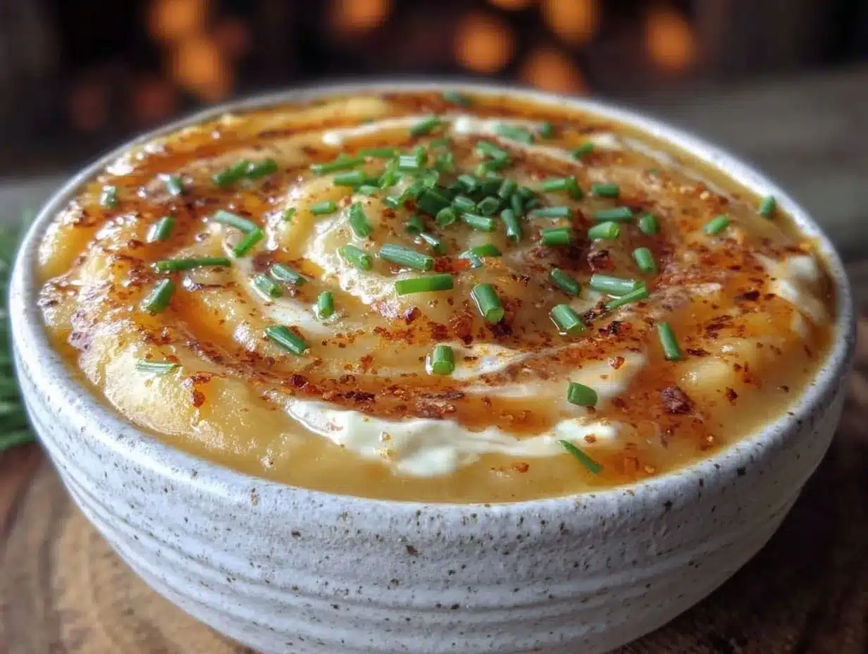 creamy potato soup preparation steps