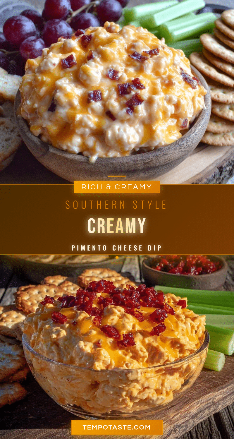 creamy southern style pimento cheese dip recipe