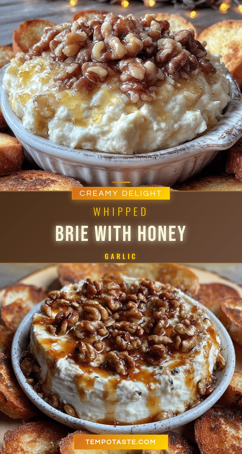 creamy whipped brie dip recipe