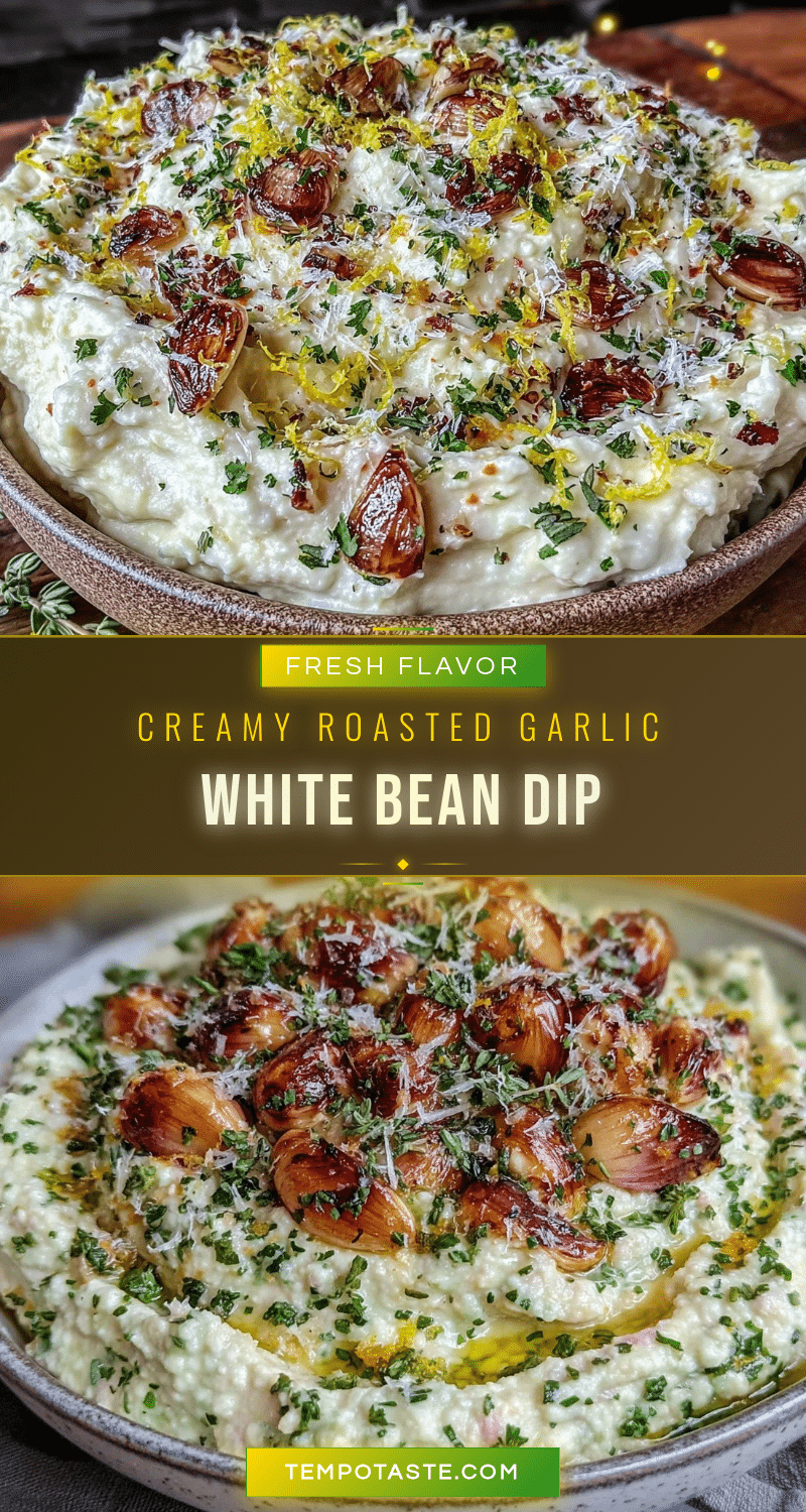 creamy white bean dip recipe