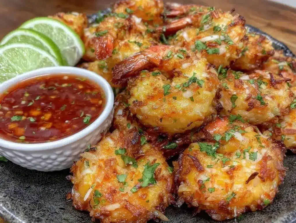 crispy coconut shrimp - featured image