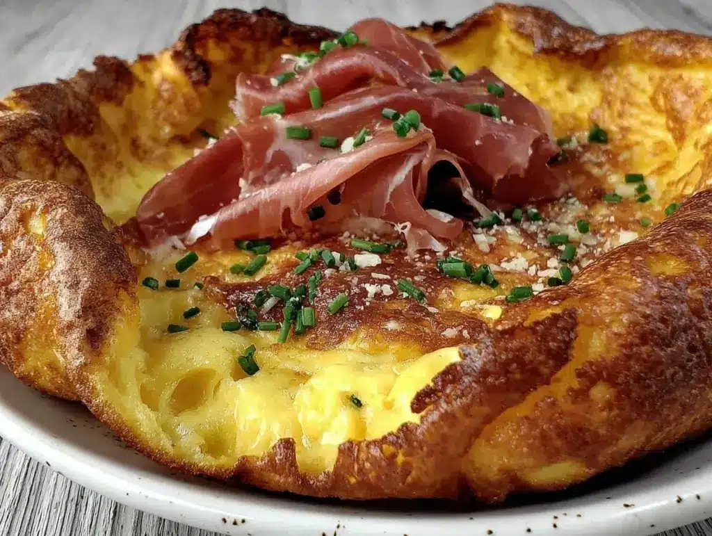 crispy savory dutch baby recipe - featured image