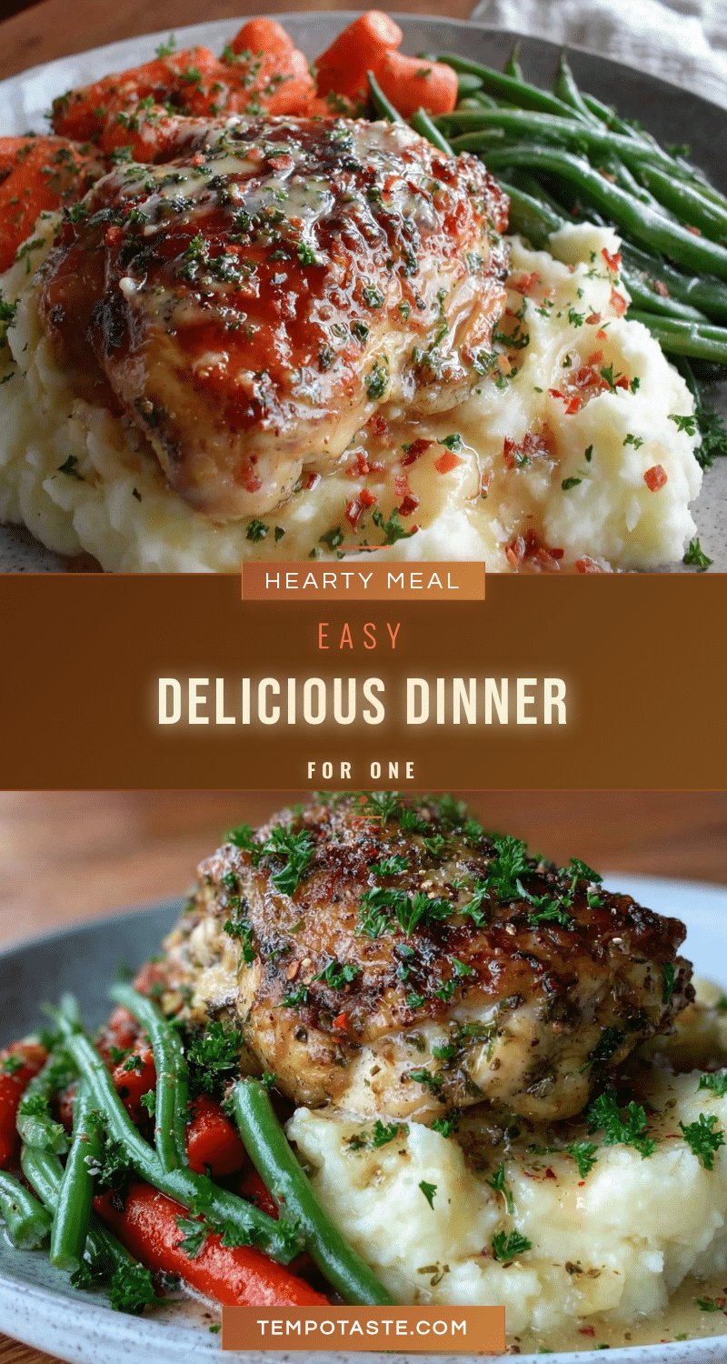 easy delicious dinner for one person recipe