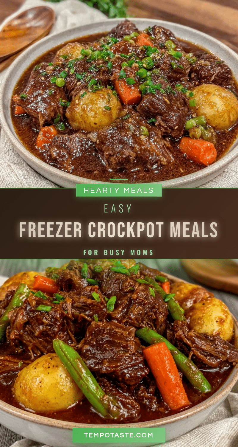easy freezer crockpot meals recipe