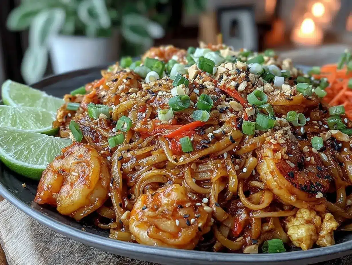 easy pad thai recipe preparation steps