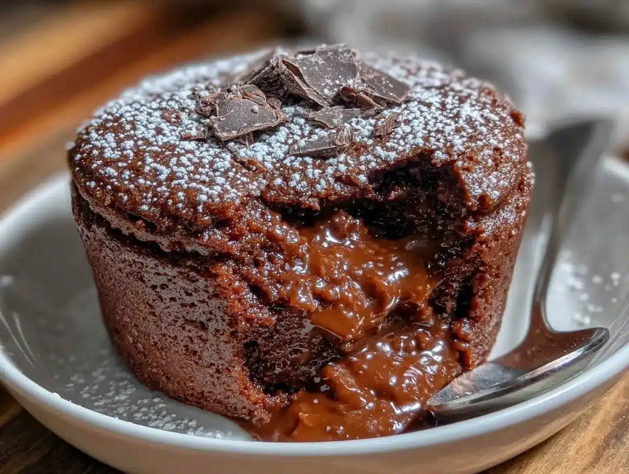 easy single serving chocolate mug cake preparation steps