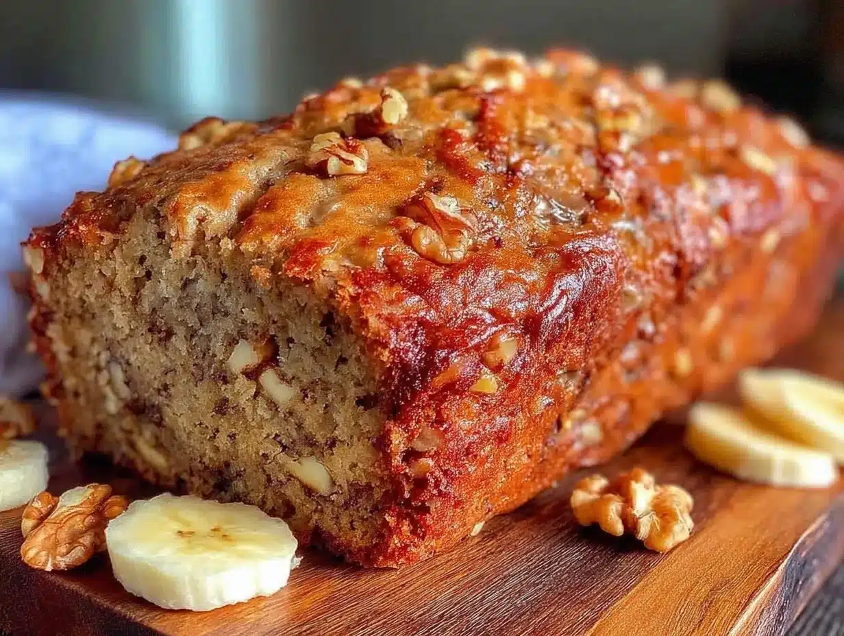 egg-free banana bread preparation steps