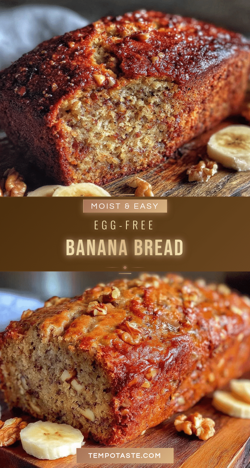 egg-free banana bread recipe