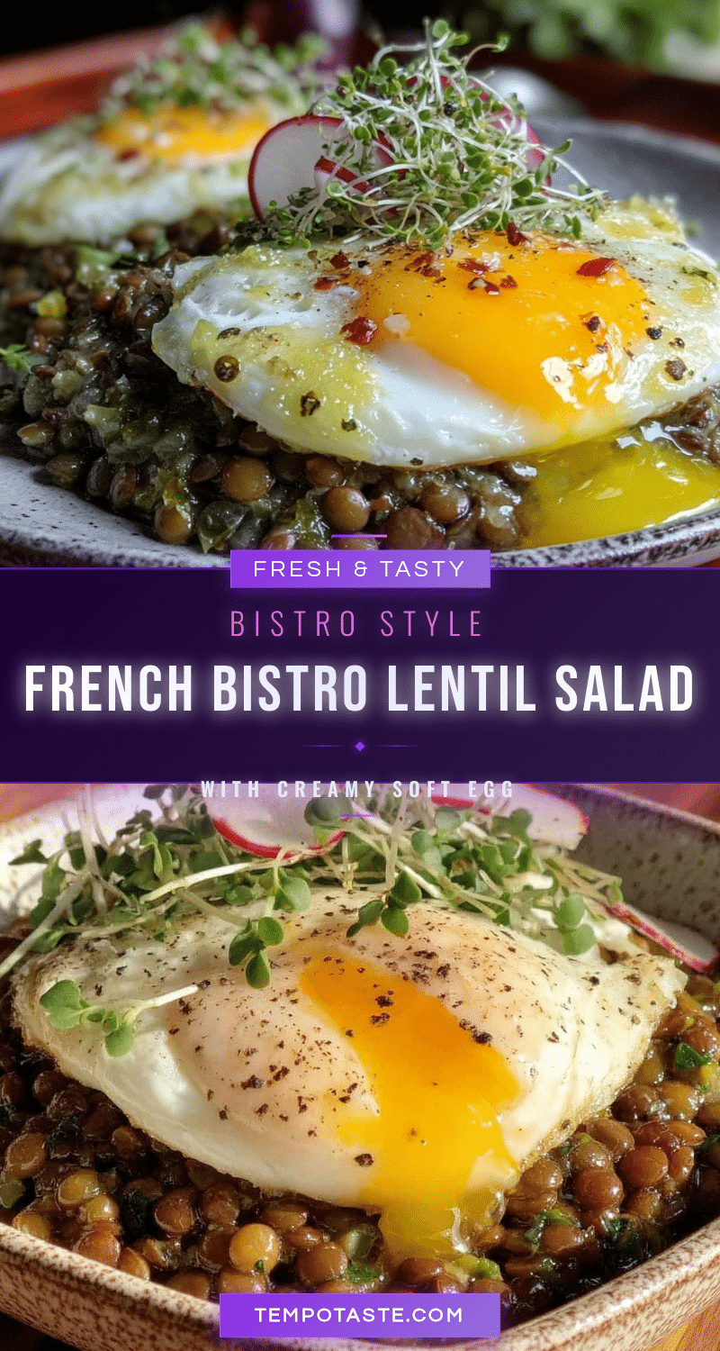 French Bistro Lentil Salad recipe