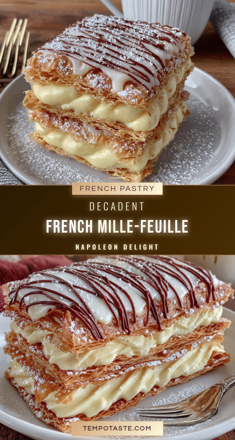 French Mille-Feuille Napoleon recipe recipe