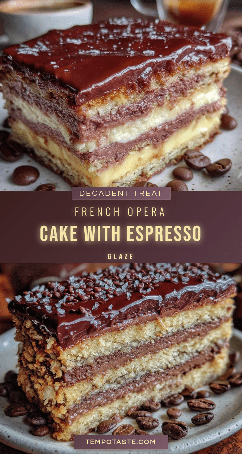 French Opera Cake recipe