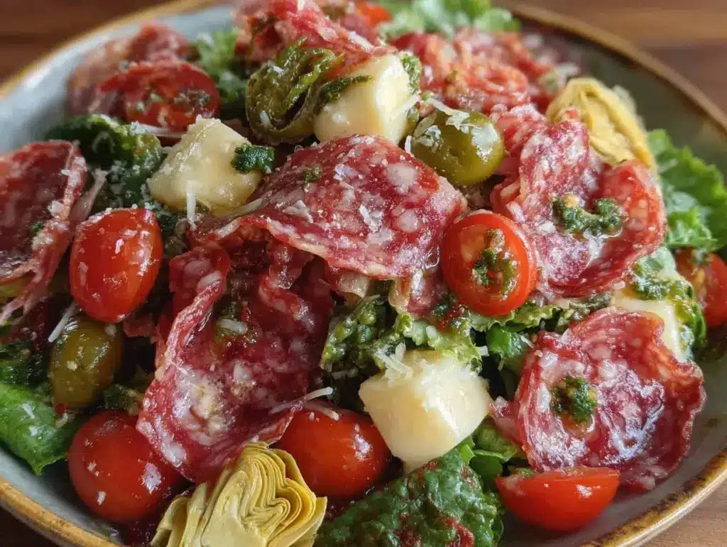 Fresh Chopped Italian Antipasto Salad - featured image