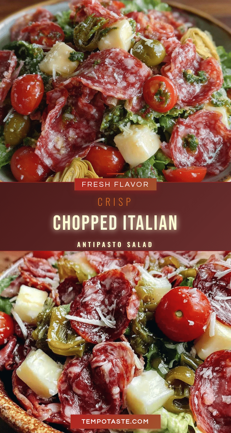 Fresh Chopped Italian Antipasto Salad recipe