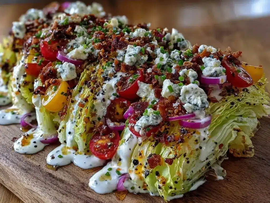 fresh wedge salad - featured image