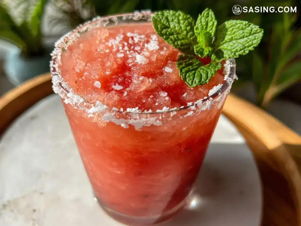 frozen strawberry lemon slushie - featured image