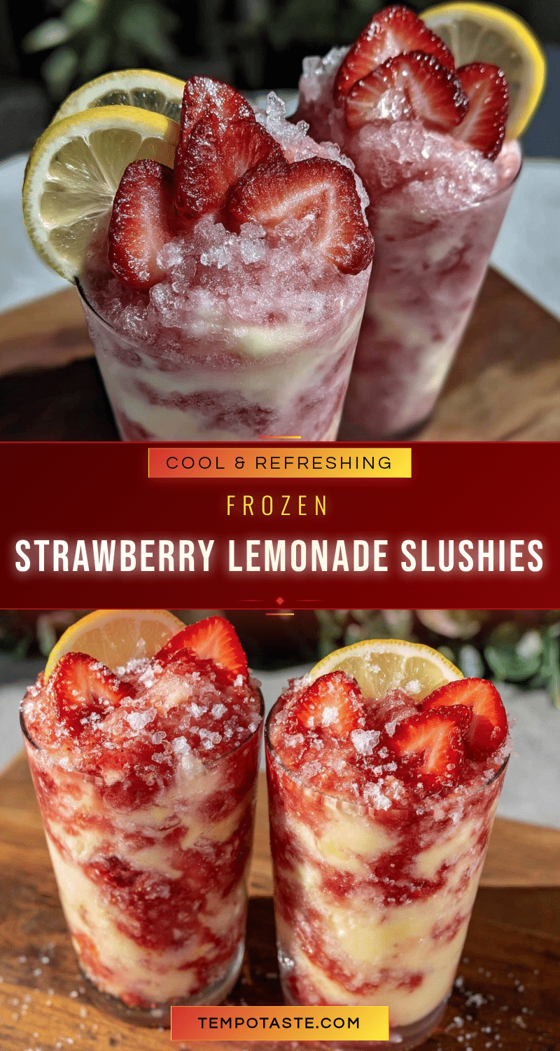 frozen strawberry lemonade slushie recipe
