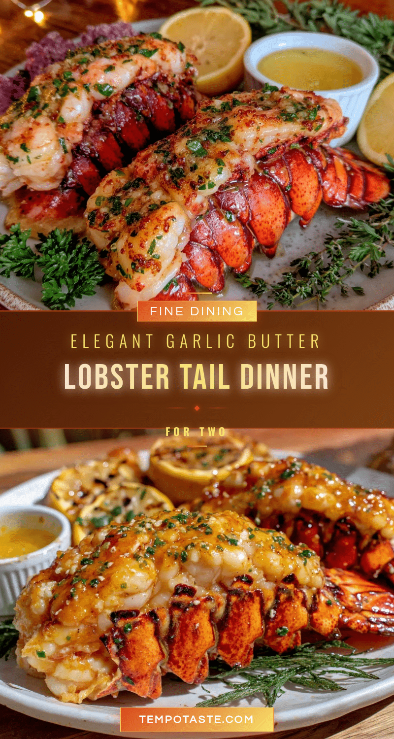 garlic butter lobster tail recipe