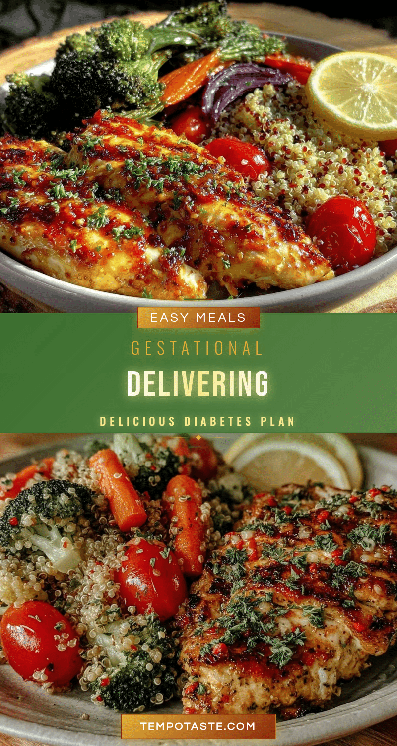 Healthy Gestational Diabetes Meal Plan recipe