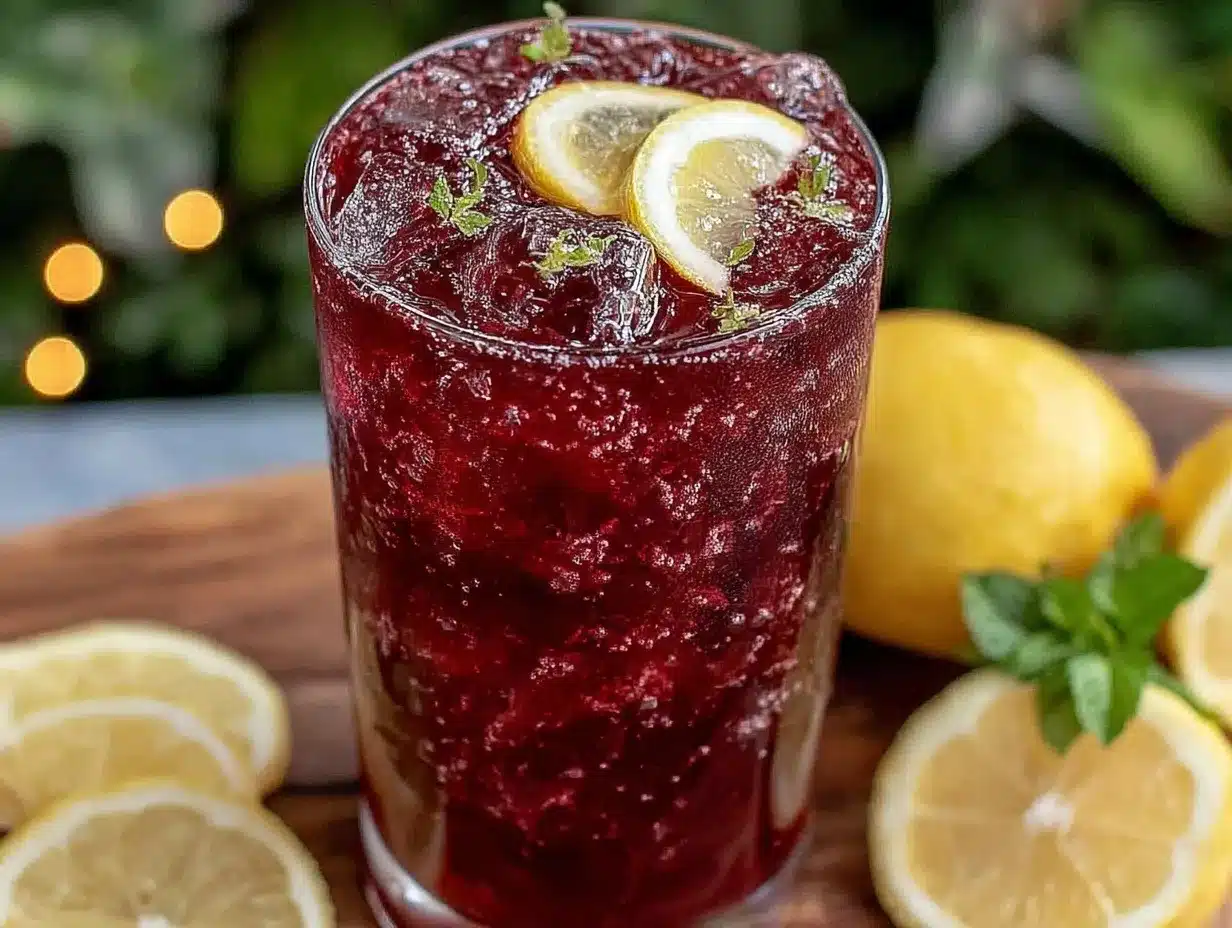 hibiscus rose iced tea preparation steps