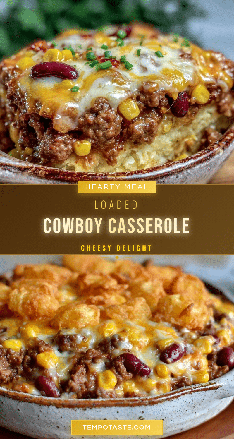 loaded cowboy casserole recipe