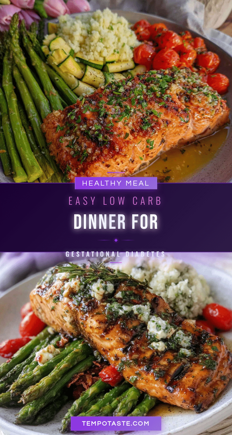 low carb dinner for gestational diabetes recipe