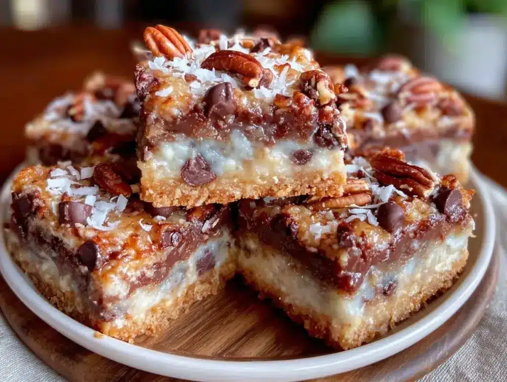 magic cookie bars - featured image