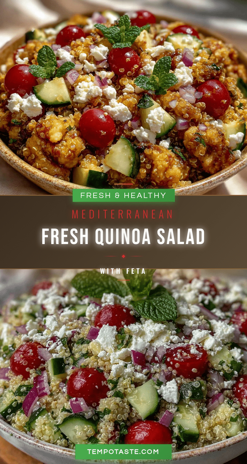 Mediterranean Quinoa Salad recipe