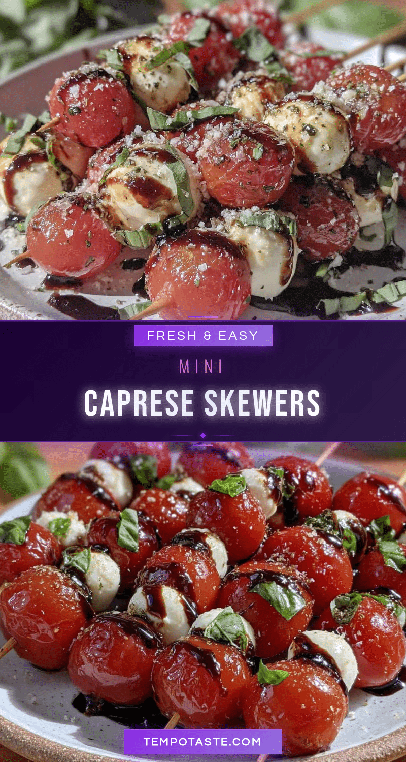 mini caprese skewers recipe