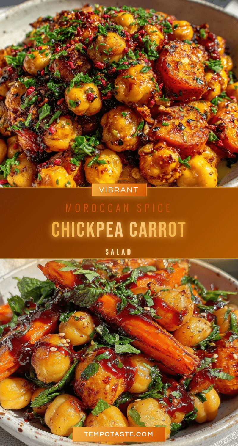 Moroccan spiced chickpea salad recipe