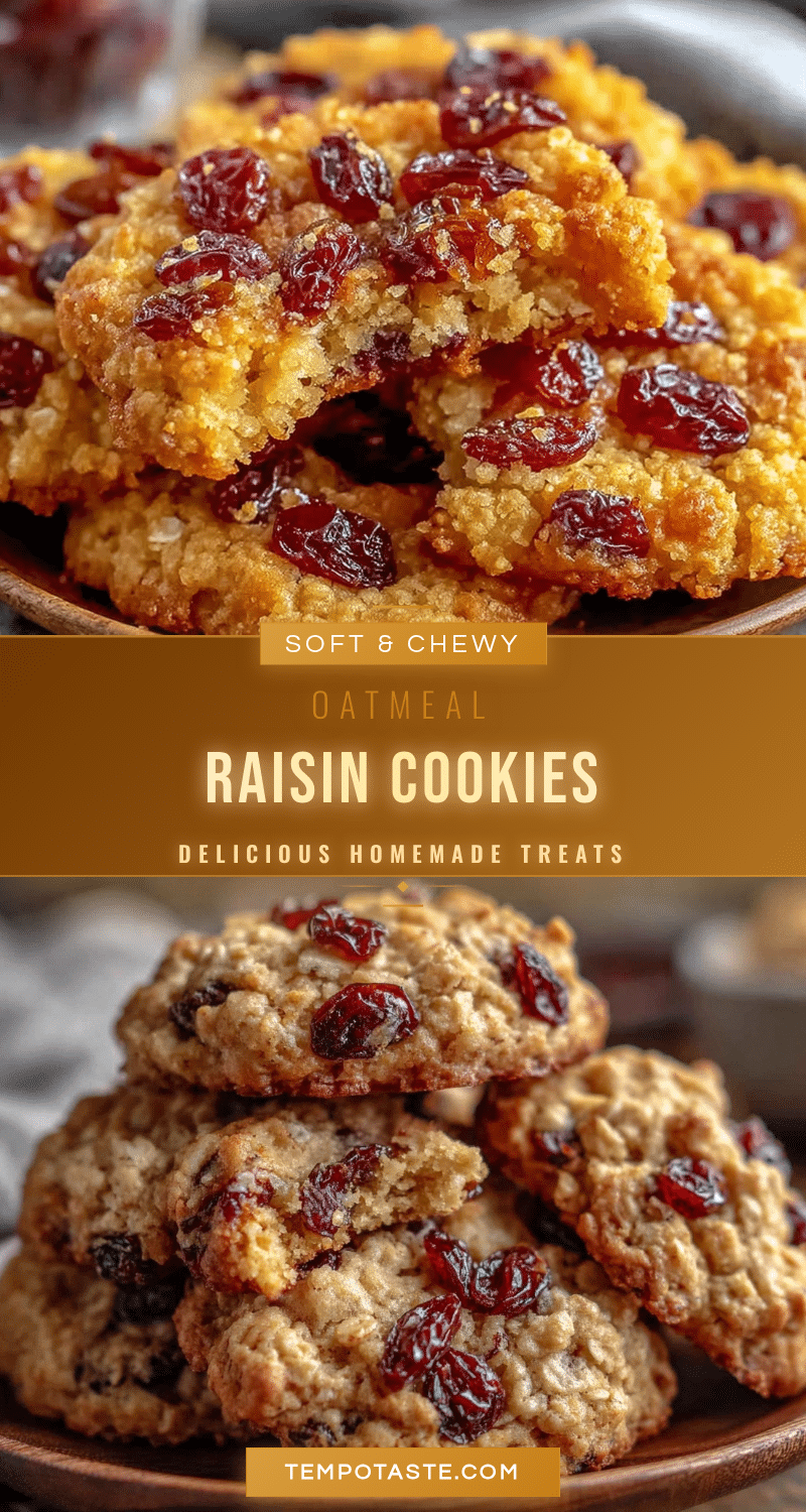 oatmeal raisin cookies recipe