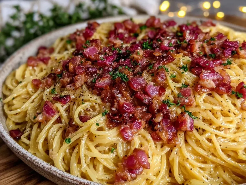 one-pan cacio e pepe - featured image