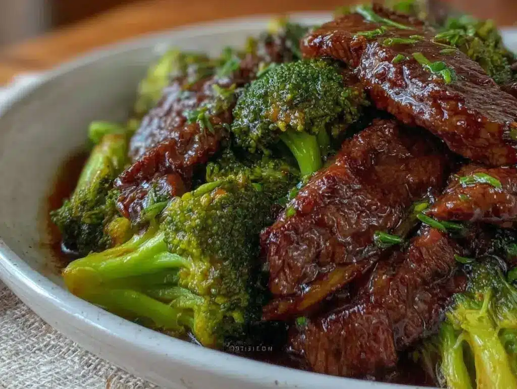 quick savory beef and broccoli stir-fry - featured image