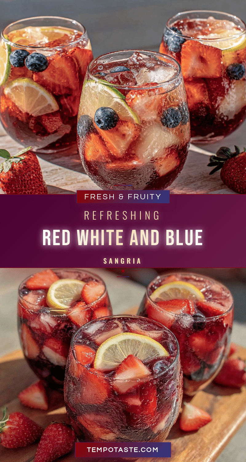red white and blue sangria recipe