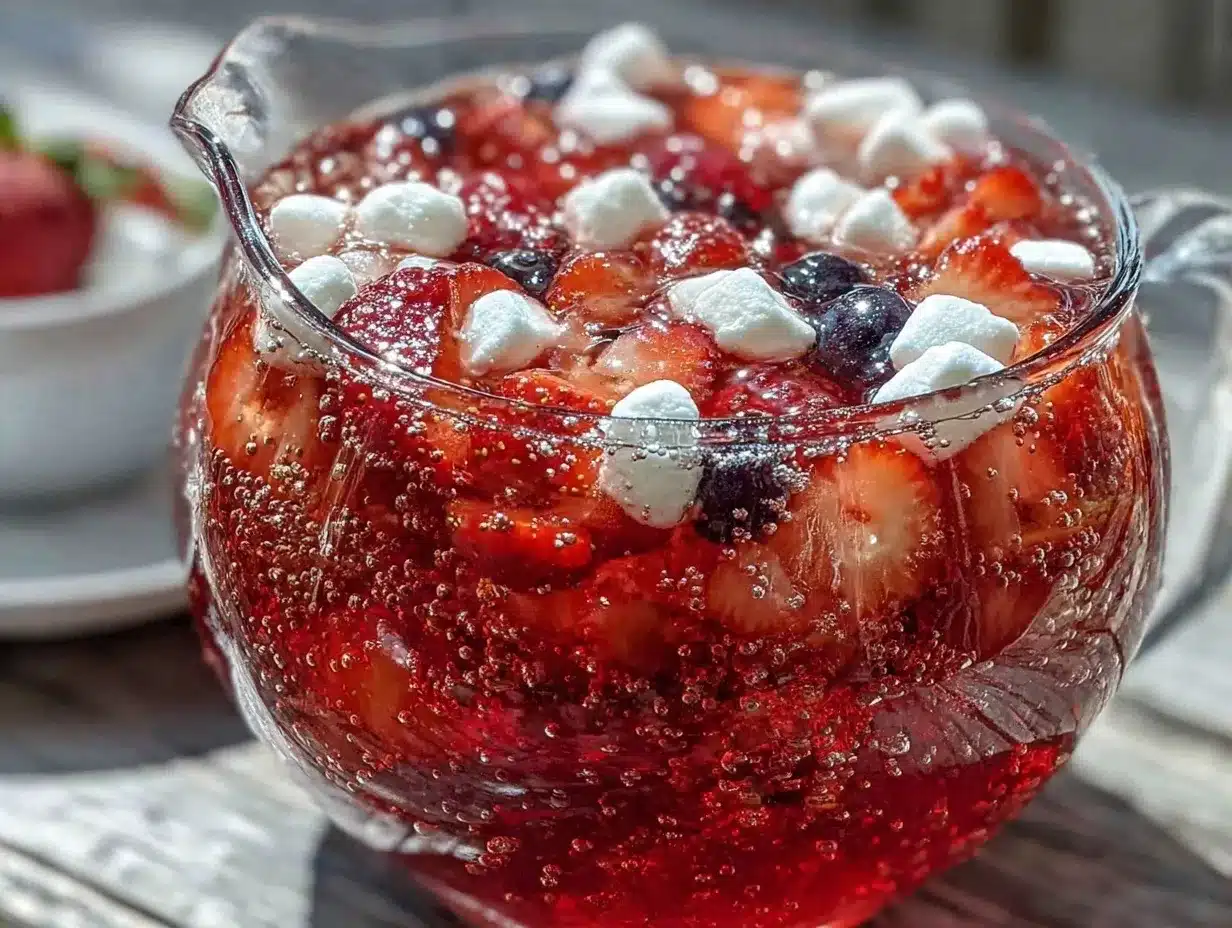 Refreshing Patriotic Punch for Kids preparation steps