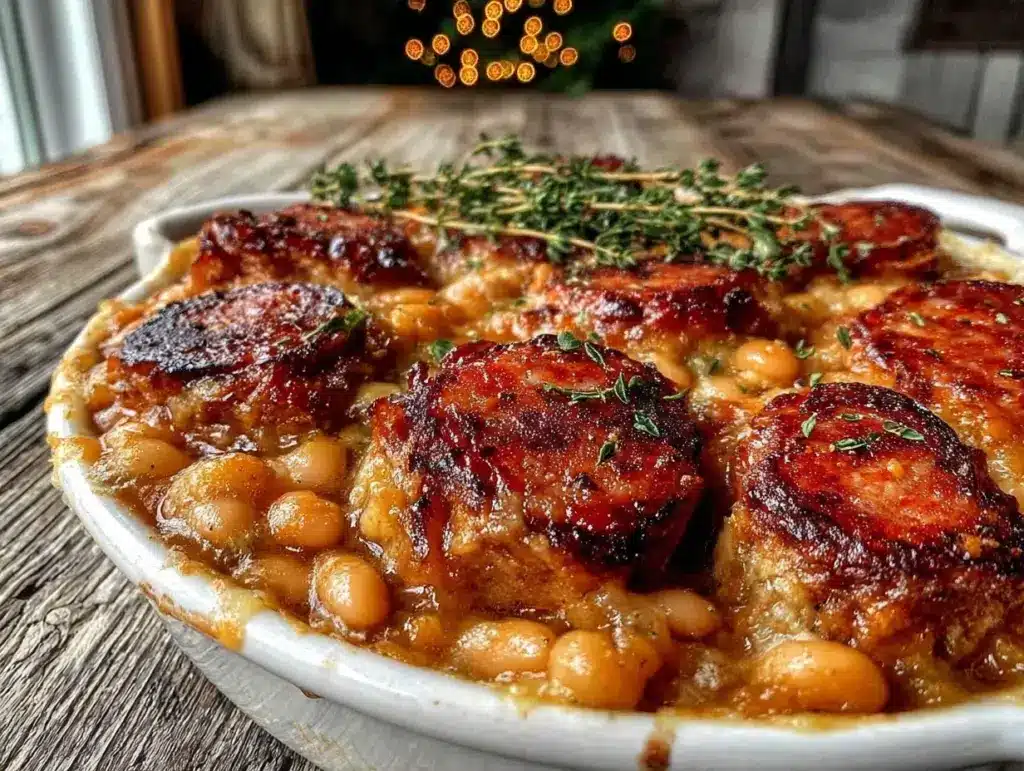 rustic French cassoulet - featured image