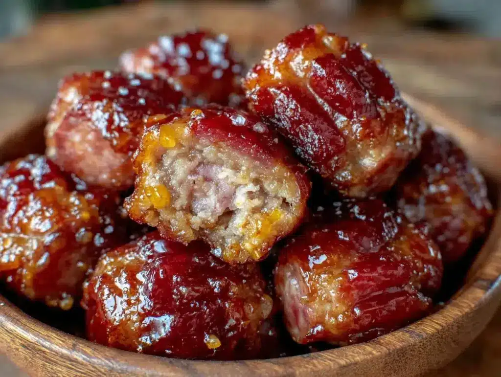 savory kielbasa appetizer bites - featured image